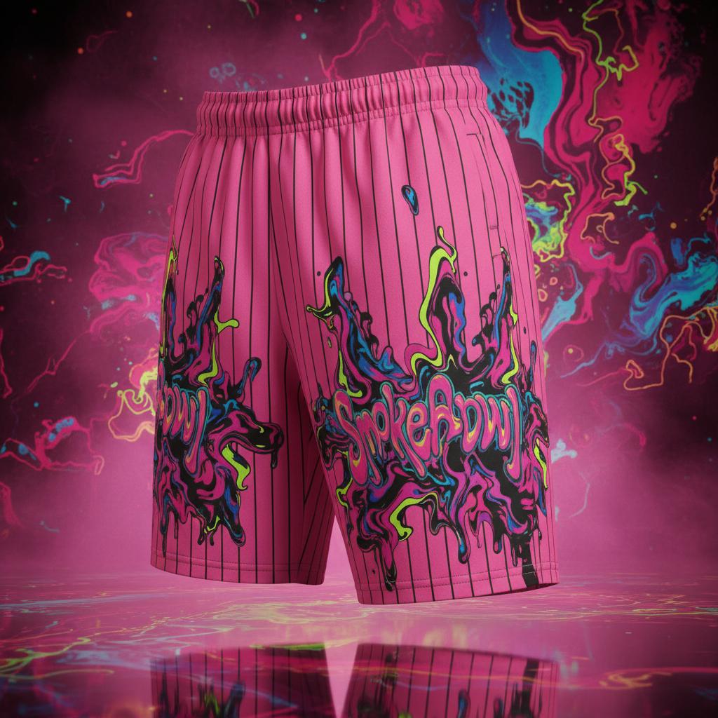 TRIPPY STRIPES Shorts