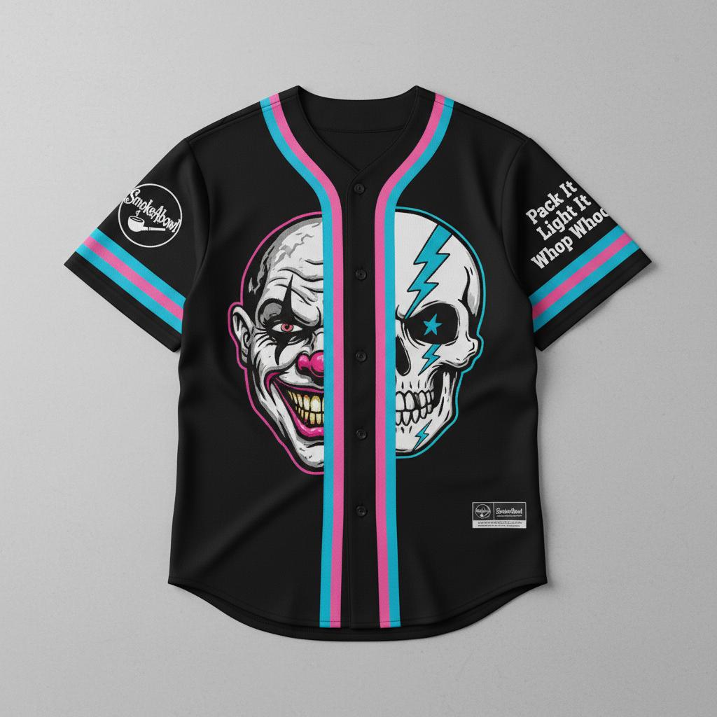 SMOKEABOWL Baseball Jersey