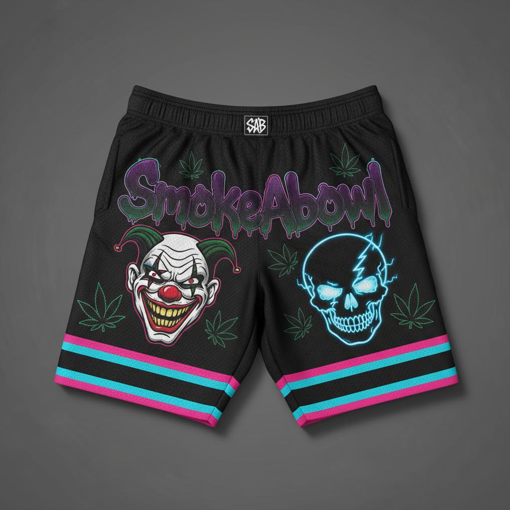 SMOKEABOWL Hockey Shorts